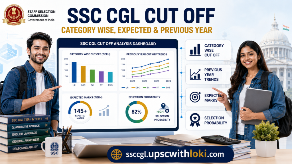 SSC CGL Cut Off Category Wise, Expected & Previous Year