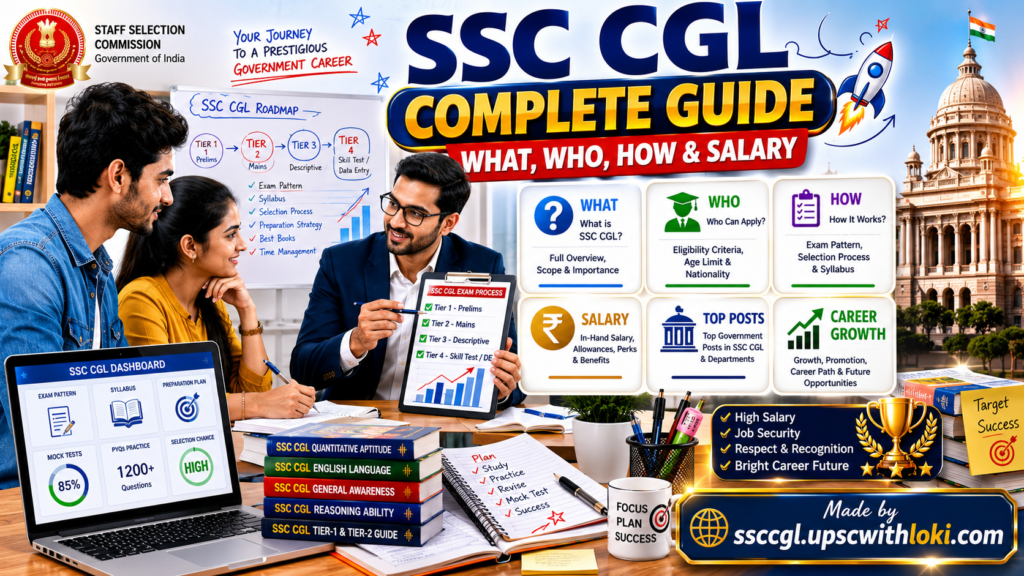 SSC CGL Complete Guide